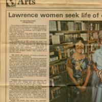 The Lawrence Journal-World Arts Feature on The Raven, 1987.